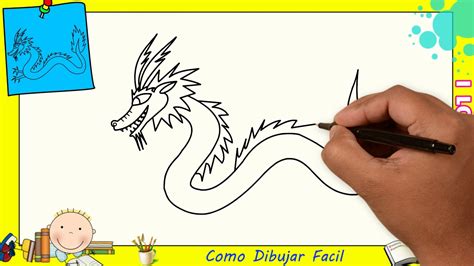 Dibujos De Dragones Faciles Paso A Paso Para Niños Como Dibujar Un