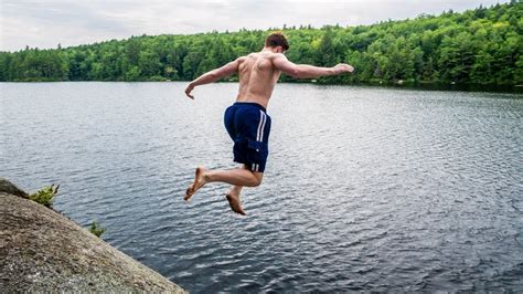 Cliff Jumping In New Hampshire Youtube