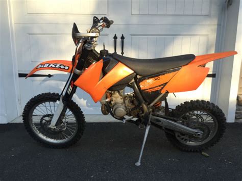 The bike has a 19:66 transmission. 2008 KTM 85xc 2-stroke in Good Running Condition