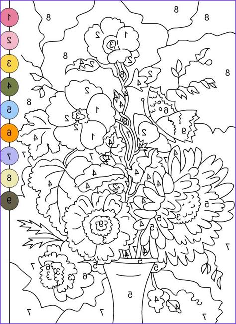 Kids and adults love to color by numbers and we have some lovely and fascinating flower and rose images to paint. 15 Inspirational Coloring Pages for Teenagers Difficult ...
