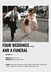 four weddings and a funeral movie poster | Kristin scott thomas, James ...