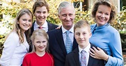 Photo de Noël de la famille royale belge : « Joyeux Noël et bonne année