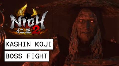 Nioh 2 Kashin Koji Boss Fight Solo Youtube