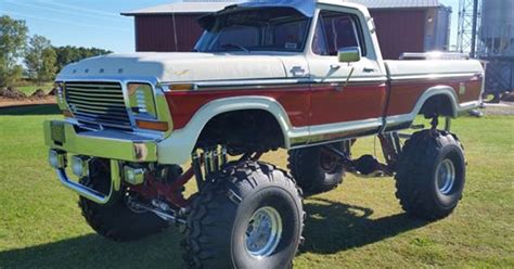 1978 Ford F150 Lifted On Super Swampers 4x4 Ford Daily Trucks