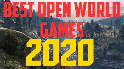 Top 6 Open World Upcoming Games 2020 And 2021 Pcps4xbox One 4k 60fps