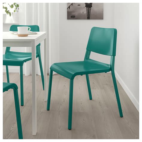 The green teodores chair is just as fun as the white one. TEODORES Chair - green in 2020 | Ikea high chair, Dining chairs, Ikea chair
