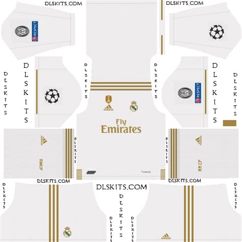 Real Madrid 2019 2020 Dream League Soccer Kits And Logos