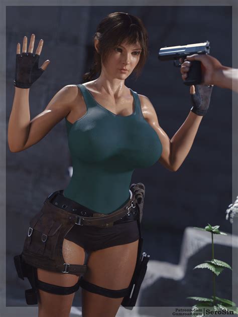SeroSin Lara Croft Captured Free Porn Comics