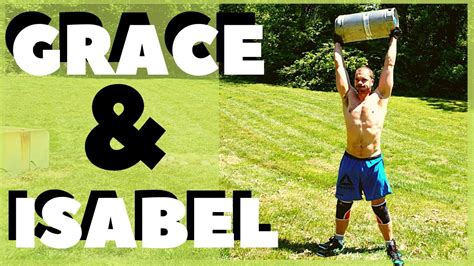 Full Body Keg Workout Crossfit Benchmark Wod Grace And Isabel Youtube