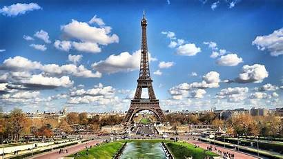 Paris France Wallpapers Night Eiffel Tower
