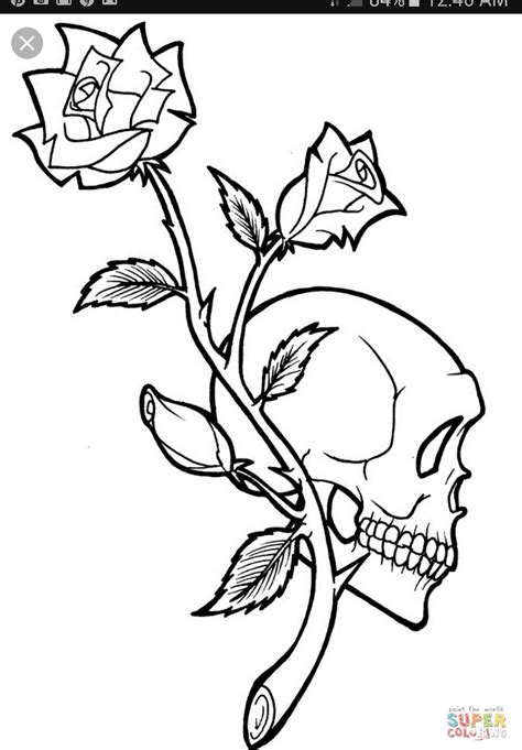 Pin by Mohwkarts on skull coloring pages | Coloring pages, Skull coloring pages, Minion coloring ...