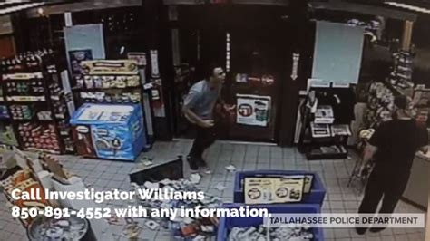 Suspect Caught On Camera Trashing Convenience Store