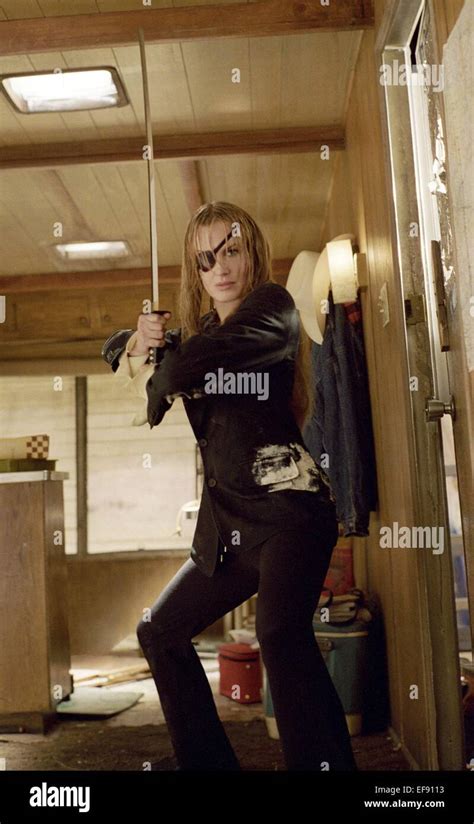 Daryl Hannah As Elle Driver Film Title Kill Bill High Resolution Stock