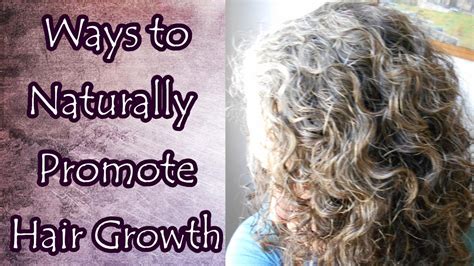 Promote Hair Growth Naturally Youtube
