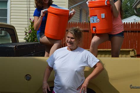 Braless Ice Bucket Challenge