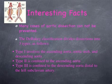 Health Slide Show Aortic Dissection Type A And B