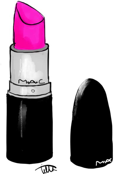 Mac Lipstick Illustration Png Download Tints And Shades Clipart