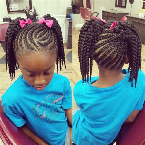 Hairstyles braids for 8 year olds. 20 Cutest Black Kids Hairstyles You'll See in 2019