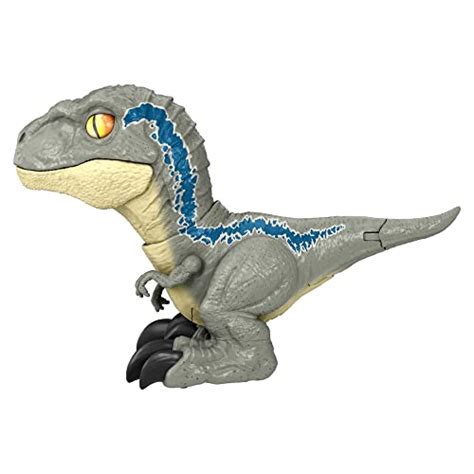 Jurassic World Toys Dominion Uncaged Rowdy Roars Velociraptor Beta Dinosaur Action Figure Toy