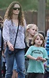 Vanessa Paradis takes kids to Disneyland – Moms & Babies – Celebrity ...