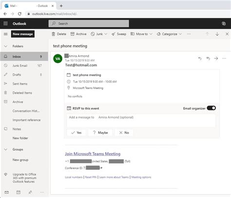 How To Set Up Microsoft Teams Meeting In Outlook With Phone Number My