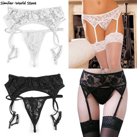 Lace Tighs High Stockings Erotic Lingerie Garter Pantyhose Sexy