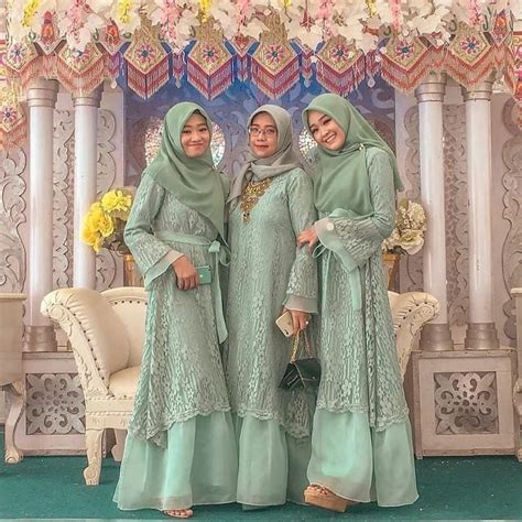 Dress Gaun Bridesmaids Hijab On Instagram Inspired From Andiriajeng