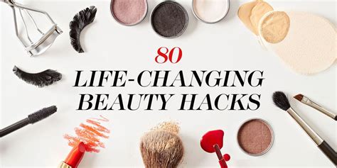80 Beauty Hacks Genius Hair And Makeup Tips And Tricks