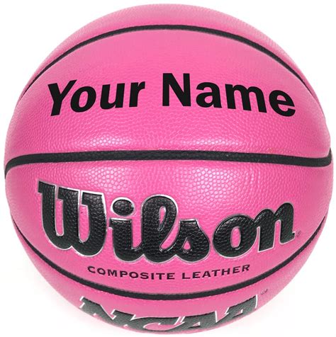 Customized Personalized Wilson Pink Basketball Indoor Outdoor 285