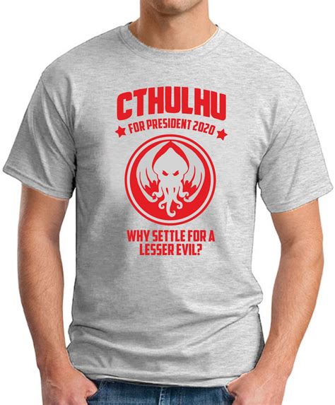 High quality cthulhu for president gifts and merchandise. CTHULHU FOR PRESIDENT 2020 T-SHIRT - GeekyTees
