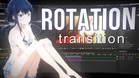 Rotation Transition After Effects Amv Tutorial Youtube