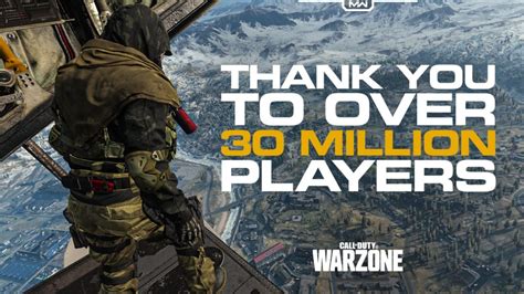 Call Of Duty Warzone Gains Over 30 Million Players In