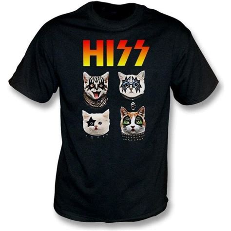 Hiss Cats T Shirt Mens From Tshirtgrill Uk