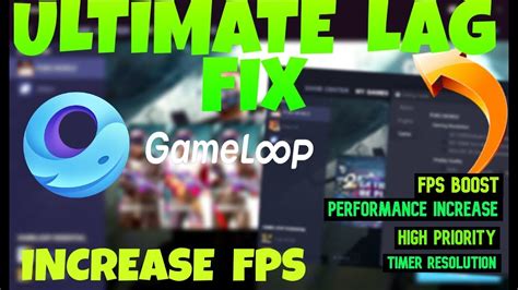 Gameloop Lag Fix Pubg Lag Fix On Gameloop Fps Boost On Gameloop