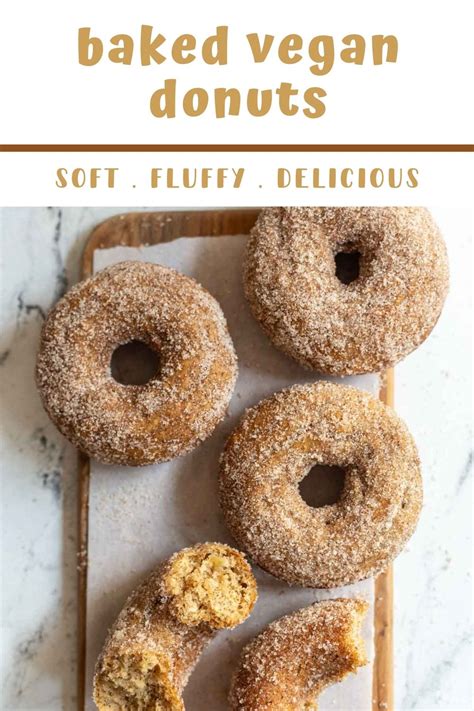Baked Vegan Donuts Food With Feeling