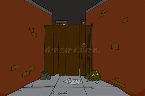 Dirty Alley Stock Illustration Illustration Of Alley 36993274