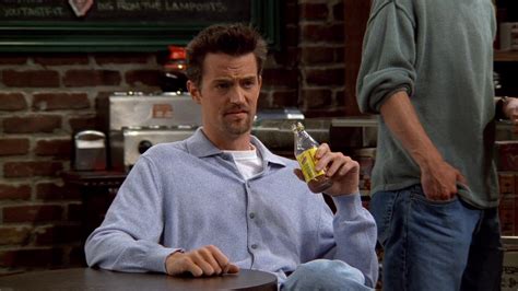 Chandler muriel bing is a fictional character from the nbc sitcom friends, portrayed by actor matthew perry. Yoo-hoo Chocolate Drink Held by Matthew Perry (Chandler ...