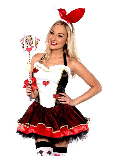 Ladies Rabbit Bunny Costume Mad Hatter