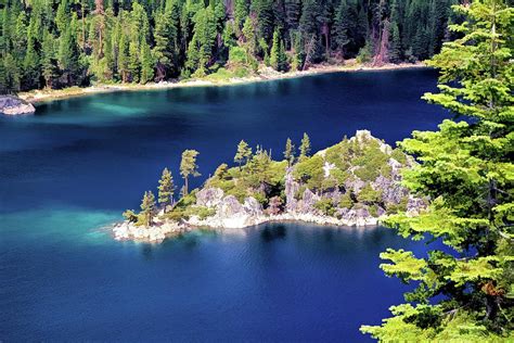 Fannette Island At Lake Tahoe Photograph By Donna Kennedy