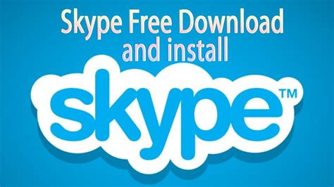 How To Install Skype On Windows New Youtube