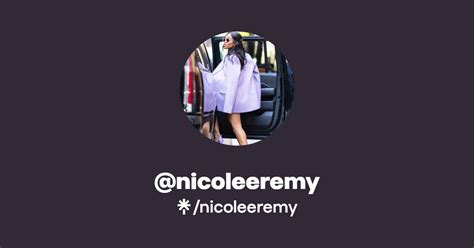 Nicoleeremy Twitter Instagram TikTok Linktree