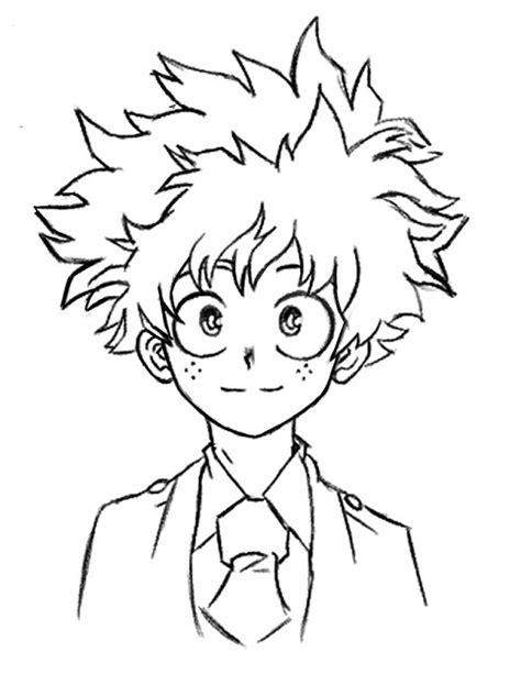Easy Anime Characters To Draw From My Hero Academia Everything I Want