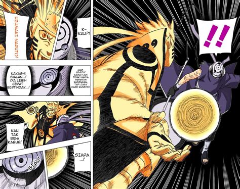 Naruto Manga Colored Pages