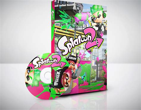 tony malone splatoon 2 dvd box design for gaming industry
