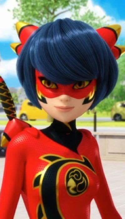 Ryuko Miraculous Ladybug S Ikari Gozen Personagens ladybug Personagem de animação Dragões
