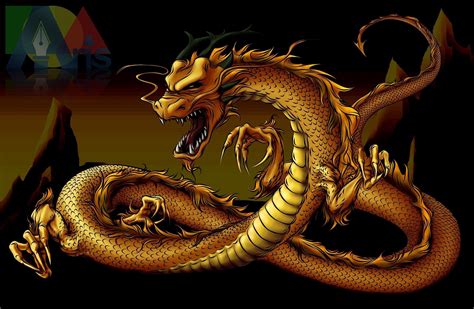 Golden Chinese Dragon Wallpapers Top Free Golden Chinese Dragon