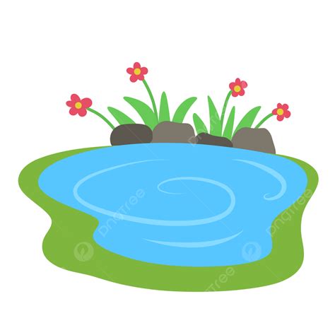 Garden Pond Png Vector Psd And Clipart With Transparent Background