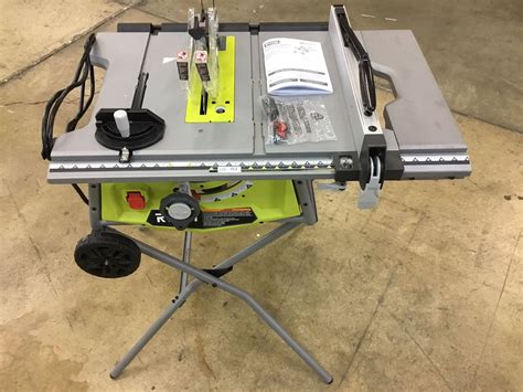 Ryobi Rts22 10 In Table Saw With Rolling Stand For Sale In Arlington