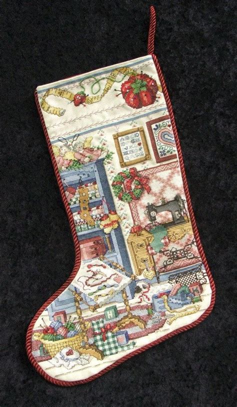Better Homes And Gardens Cross Stitch Christmas Stockings Special