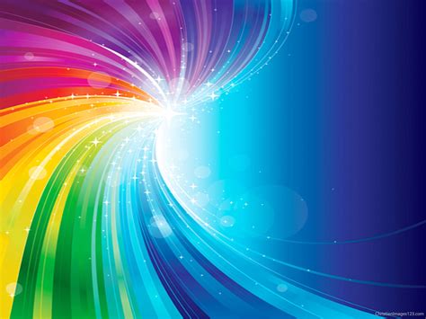 Rainbow Modern Background For Powerpoint Background Of Powerpoint